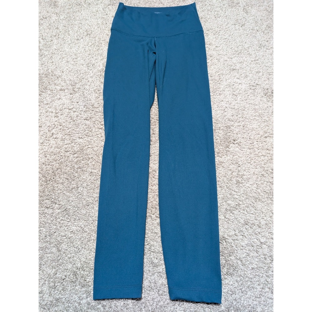Nike Leggings Women Small Teal Yoga Dri-FIT High Waisted 7/8 Activewear Workout